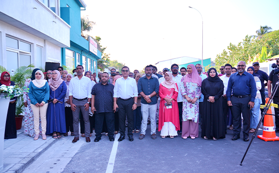 އައްޑޫ ސިޓީގައި އާސަންދަ އަދި އެންސްޕާގެ އޮފީހެއް ހުޅުވައިފި؛ ޚިދުމަތްތައް މިއަދުން ފެށިގެން ލިބޭނެ